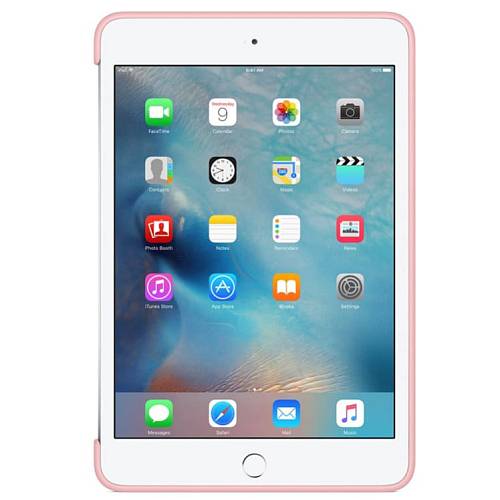 Чехол для планшета Apple Silicone для iPad mini 4 розовый